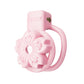 Pink BDSM SISSY Petal Chastity Cage Devices