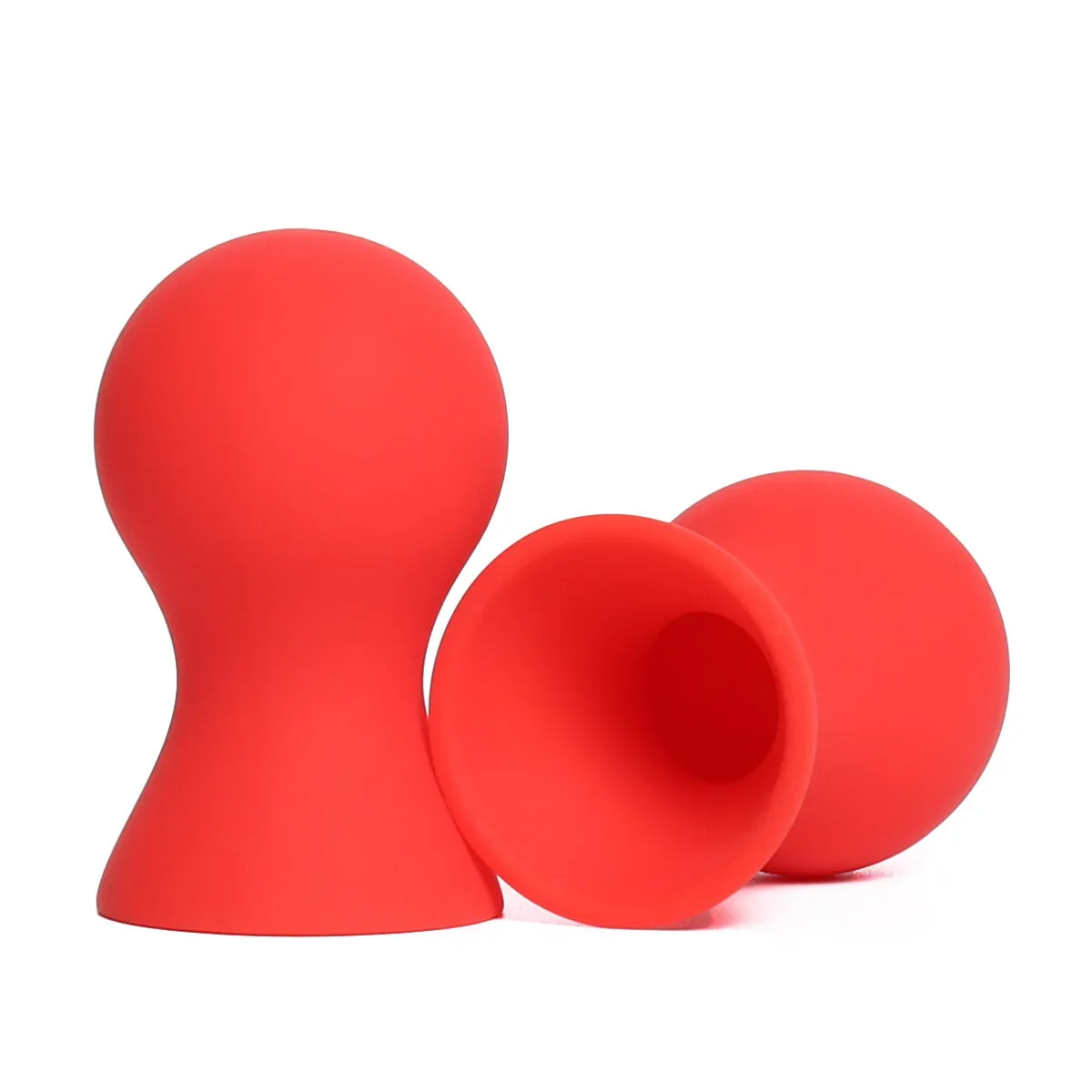 1 Pair Nipple Sucker Sex Toys for Women Silicone Nipple Stimulator Nipple SM Sexual Adult Game High Powerful Suction Universal