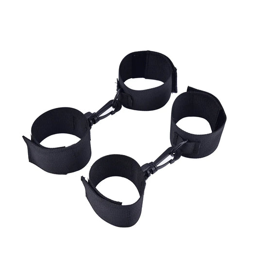 1 Pair Of Adult Game Handcuffs Couple Bound Cosplay Props Size Adjustable Hand Bound Adult Game Toys