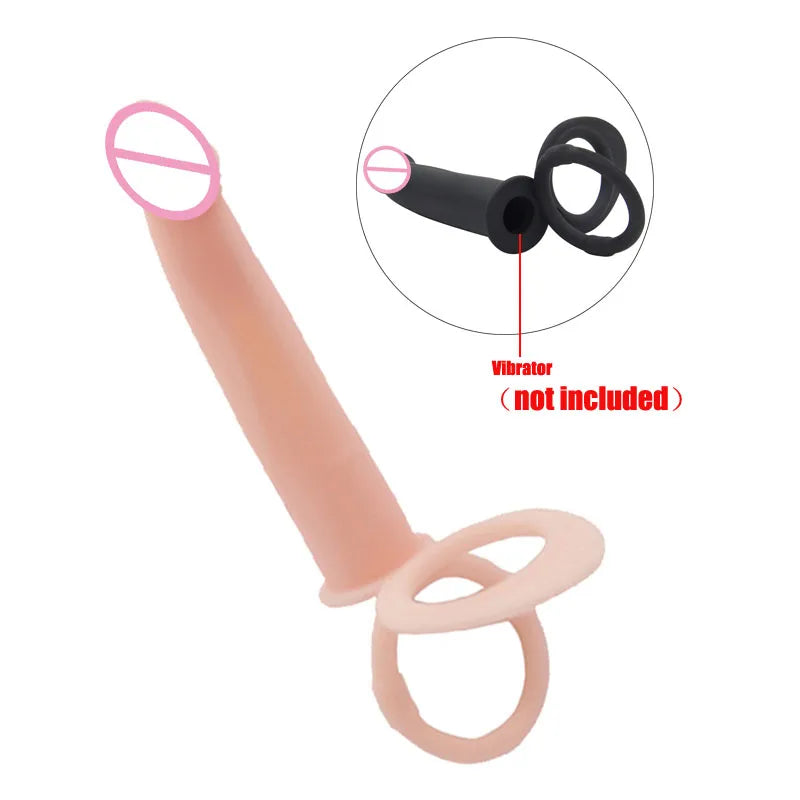 10 Frequency Double Penetration Anal Plug Dildo Butt Plug Vibrators for Women Men Strap on Penis Vagina Plug Sex Toys for Women