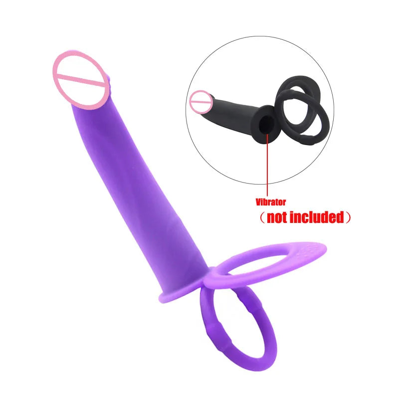 10 Frequency Double Penetration Anal Plug Dildo Butt Plug Vibrators for Women Men Strap on Penis Vagina Plug Sex Toys for Women