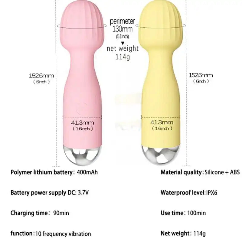 10 Modes Vibrator Magic Stick Clitoris Stimulator Vagina G Spot Massager Vibrators Anal Plug Sex Toys for Women Erotic Product