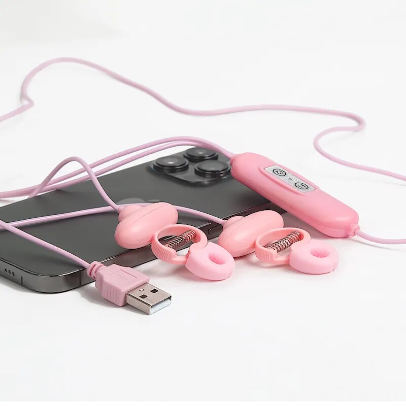 10 Speed Electric Vibrating Nipple Clamp Stimulation Massager GXLOCK Store 10 Speed Electric Vibrating Nipple Clamp Stimulation Massager GXLOCK Store