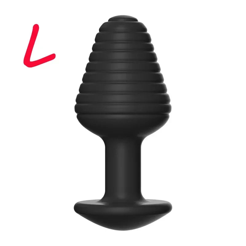 100% Safe Silicone Dildo Anal Plugs Butt Plug Unisex Sexy Stopper 3 Different Size Adult Sex Toys for Men/Women Trainer Massager