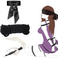 10M BDSM Rope Bondag Kit Restraints 3pcs/1set Couples Sex Toy Rope Silky Blindfold  Bondage Accessories SM Sexy Beginner Game