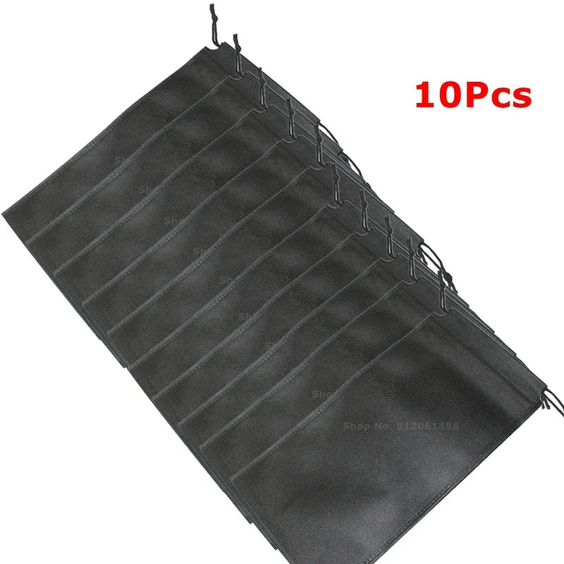 10Pcs 31*17cm Non-woven fabric Drawstring Storage big Bag for Adult Sex Toys, vibrator dildo anal butt plug etc. sex products