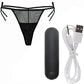 10 Speed Charging Vibrating Remote Control Strap on Panties