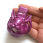 BDSM Purple Cute Rabbit Sissy Chastity Cage