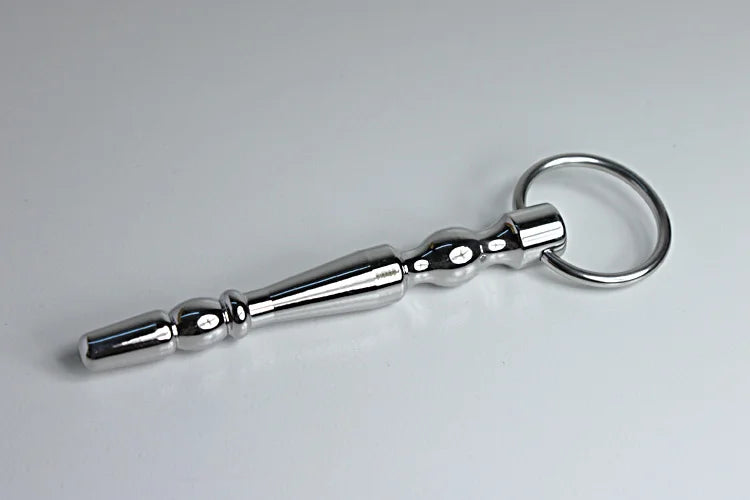 11.8*100mm thick stainless steel urethral plug penis diltator sex toy