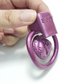 4Rings Purple CDTS Pussy Vaginal Small Chastity Cage