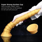 11cm Huge Anal Plug Gold Liquid Silicone Soft Buttplug with Suction Cup Huge Anal Toy Prostate Massage Men Women 18+ Adult Toys