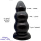 12.8 inch Black Big Anal Toys Huge Anal Beads Male Prostate Massager Vaginal Anal Stimulator For Women Butt Plug Dildo Sex Toys