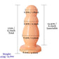 12.8 inch Black Big Anal Toys Huge Anal Beads Male Prostate Massager Vaginal Anal Stimulator For Women Butt Plug Dildo Sex Toys