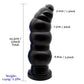 12.8 inch Black Big Anal Toys Huge Anal Beads Male Prostate Massager Vaginal Anal Stimulator For Women Butt Plug Dildo Sex Toys