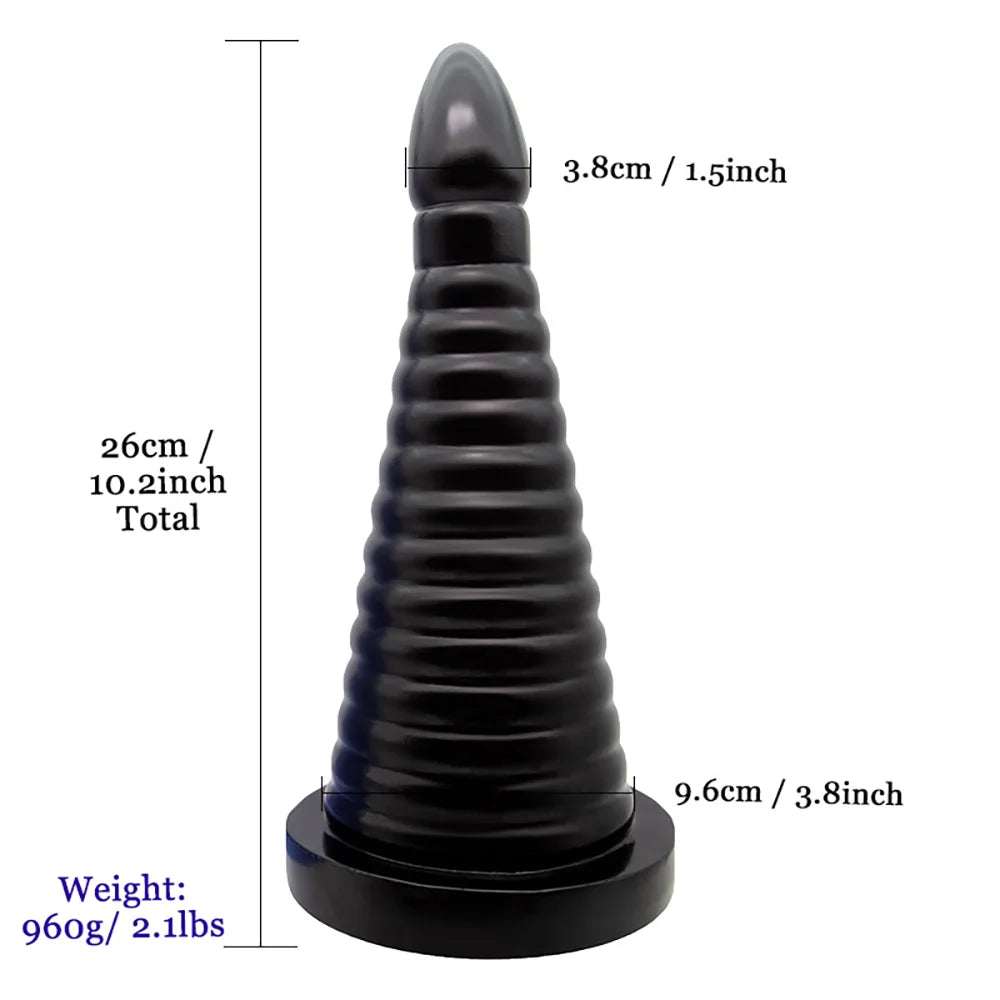 12.8 inch Black Big Anal Toys Huge Anal Beads Male Prostate Massager Vaginal Anal Stimulator For Women Butt Plug Dildo Sex Toys