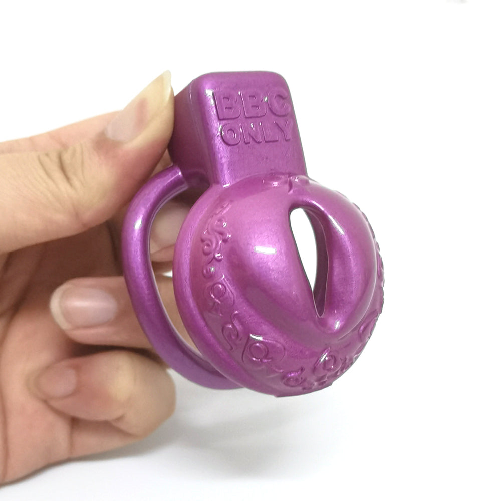 BBC ONLY Purple Pussy Vagina Chastity Cage – GXLOCK Store