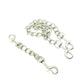 14cm To 52cm Cuffs Connection Hook Double Headed Metal Hooks Chain for Restraint Bondage BDSM Adult Games Sex Accessories