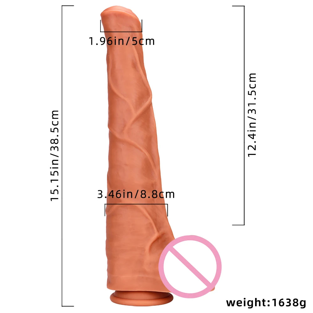 15.15in Super Huge Horse Dildo Sex Toys For Women G-spot Masturbators Animal Big Cock Vagina Anal Dilator Dildo For Men sex shop