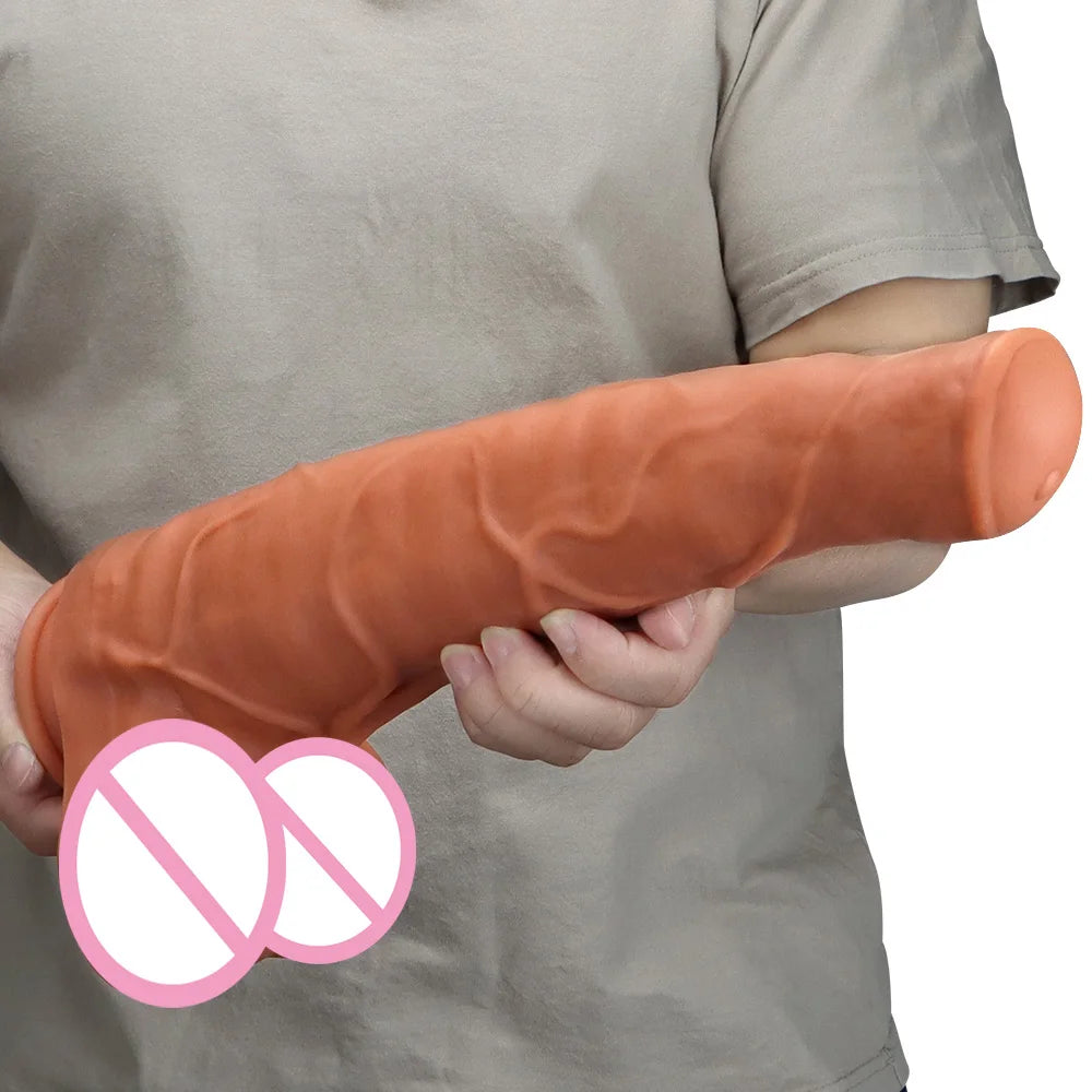 15.15in Super Huge Horse Dildo Sex Toys For Women G-spot Masturbators Animal Big Cock Vagina Anal Dilator Dildo For Men sex shop