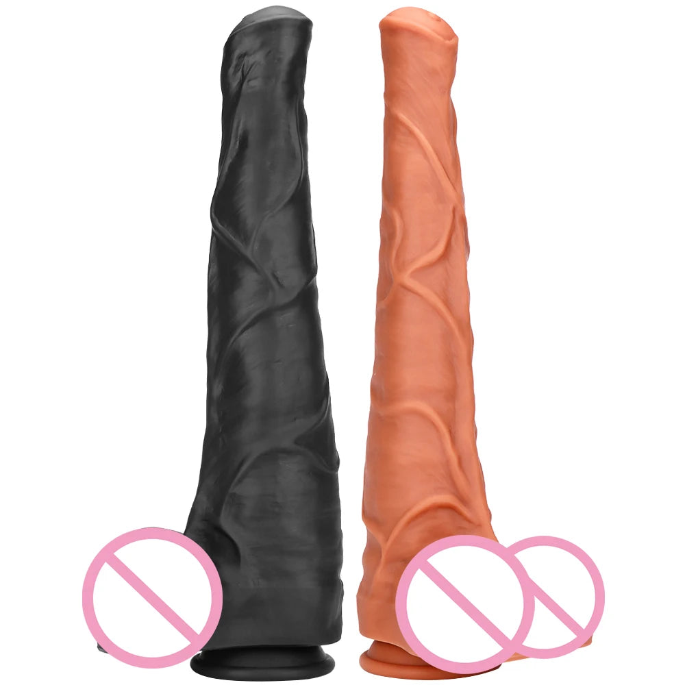 15.15in Super Huge Horse Dildo Sex Toys For Women G-spot Masturbators Animal Big Cock Vagina Anal Dilator Dildo For Men sex shop