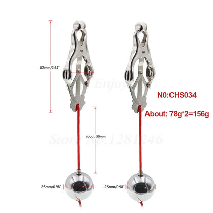 156-890g weight heavy nipple clamps GXLOCK Store 156-890g weight heavy nipple clamps GXLOCK Store