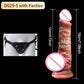 18/21CM Dildo Liquid Silicone Dildo With Skin Sliding Skin Strong Suction Cup Sex Toy For Women Men Gay Couples Adult Supplies