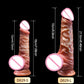 18/21CM Dildo Liquid Silicone Dildo With Skin Sliding Skin Strong Suction Cup Sex Toy For Women Men Gay Couples Adult Supplies