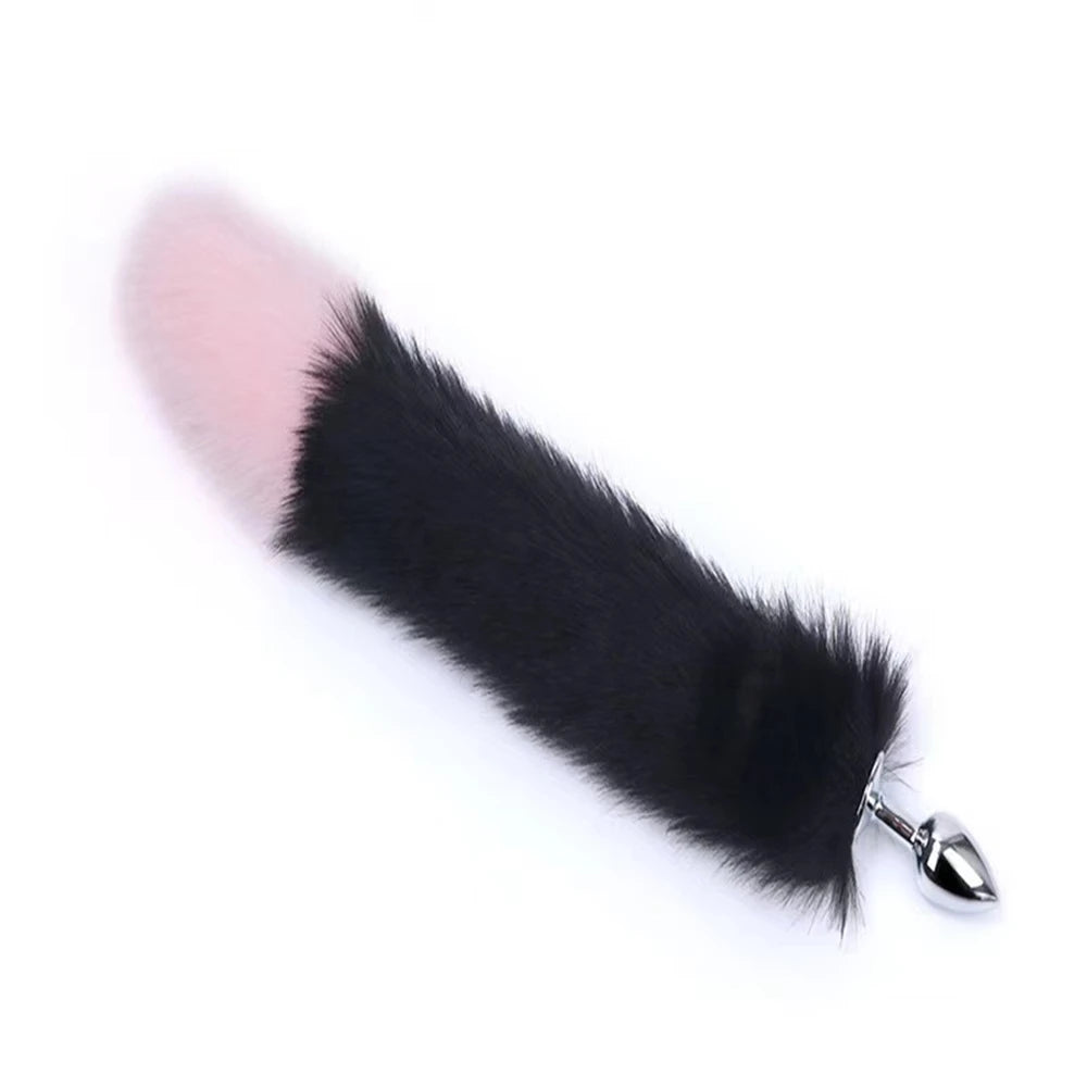 18+ Anal Plug Fox Tail Plush Butt Dilator Erotic Cosplay Fetish Roleplay Anus Bdsm Adult Women Sex Toys Girl Accessories Gumgum