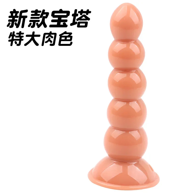 18+ Anal Plug Pig Sex Toys for Men Adult Supplies Seed Beads Male Masturbator Prostate Massager Buttplug Bdsm Butt Ass Products