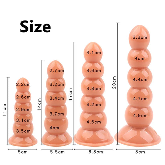 18+ Anal Plug Pig Sex Toys for Men Adult Supplies Seed Beads Male Masturbator Prostate Massager Buttplug Bdsm Butt Ass Products