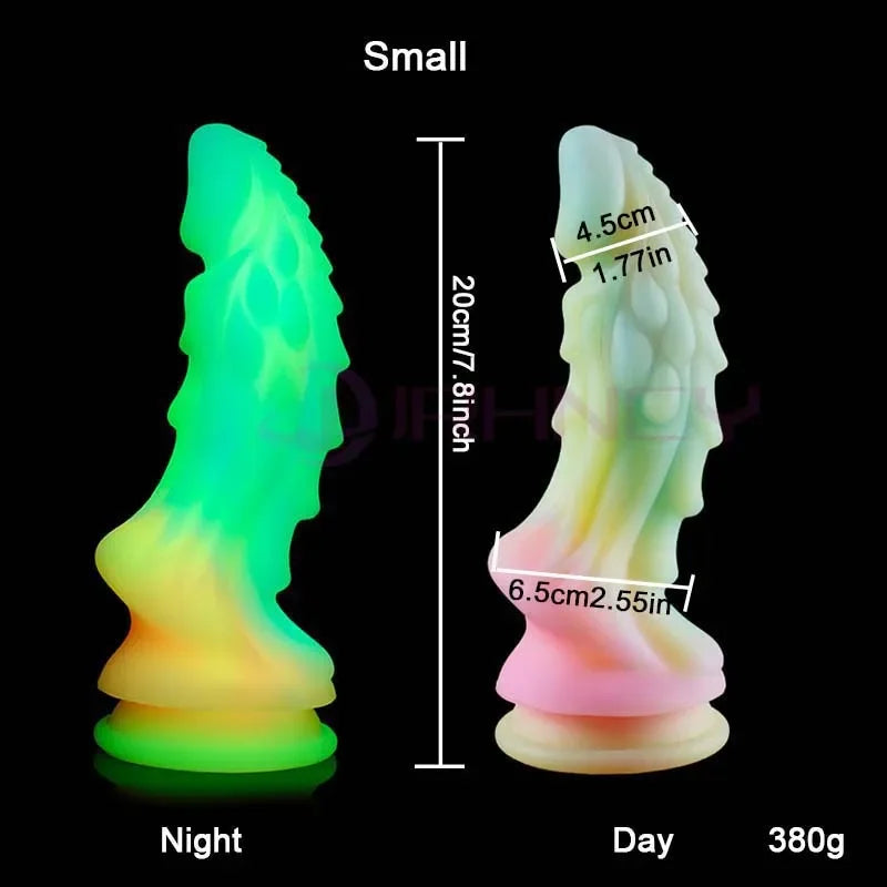 18+ Luminous Dildo for Women Adult Toy Monsters Dildos Silicone Fake Penis Consoladores Dick Realistic Dildo Female Masturbation