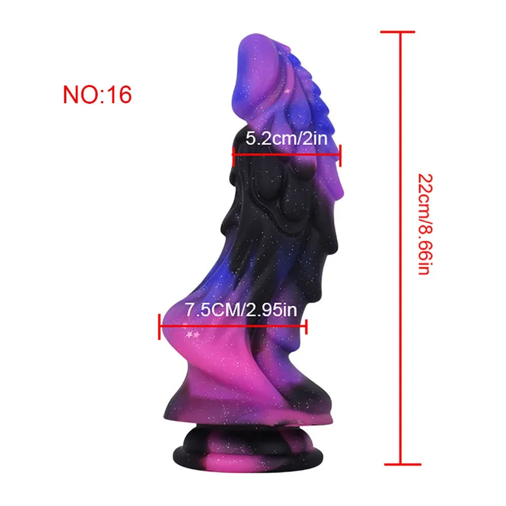 18+ Luminous Dildo for Women Adult Toy Monsters Dildos Silicone Fake Penis Consoladores Dick Realistic Dildo Female Masturbation