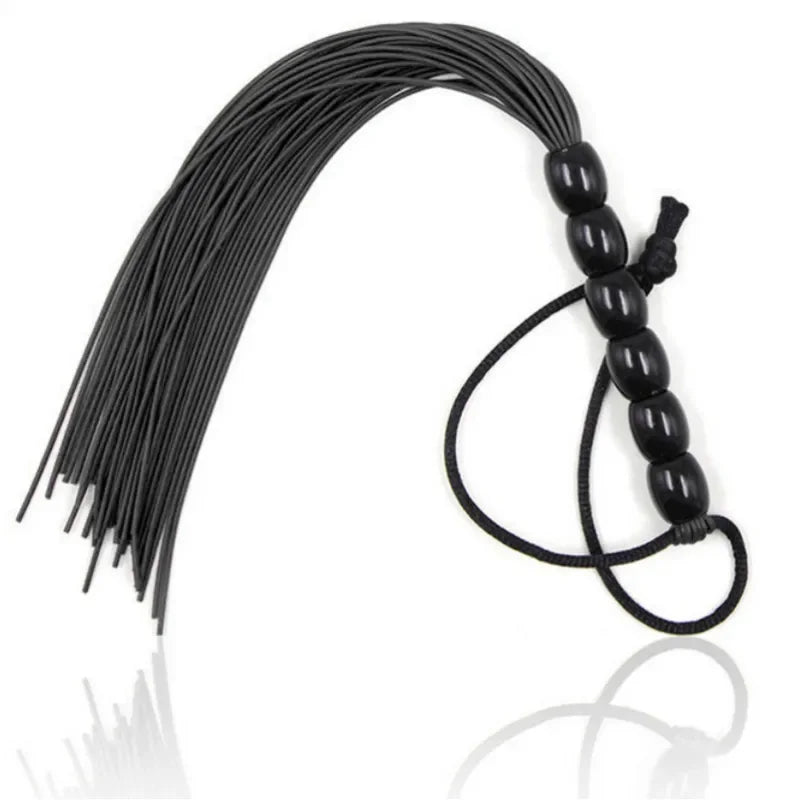 1PC Erotic Bdsm Feather Tickled Whip Bondage Punish Fetish Leather Spanking Paddle Play Flogger Lover Riding Crop Pony Sex Toys