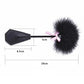 1PC Erotic Bdsm Feather Tickled Whip Bondage Punish Fetish Leather Spanking Paddle Play Flogger Lover Riding Crop Pony Sex Toys