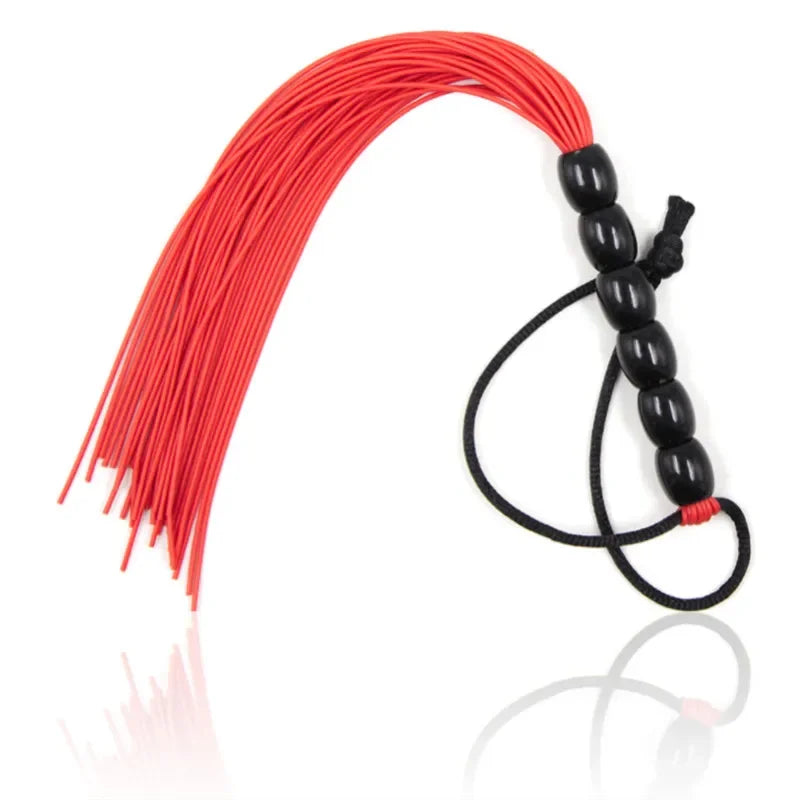 1PC Erotic Bdsm Feather Tickled Whip Bondage Punish Fetish Leather Spanking Paddle Play Flogger Lover Riding Crop Pony Sex Toys