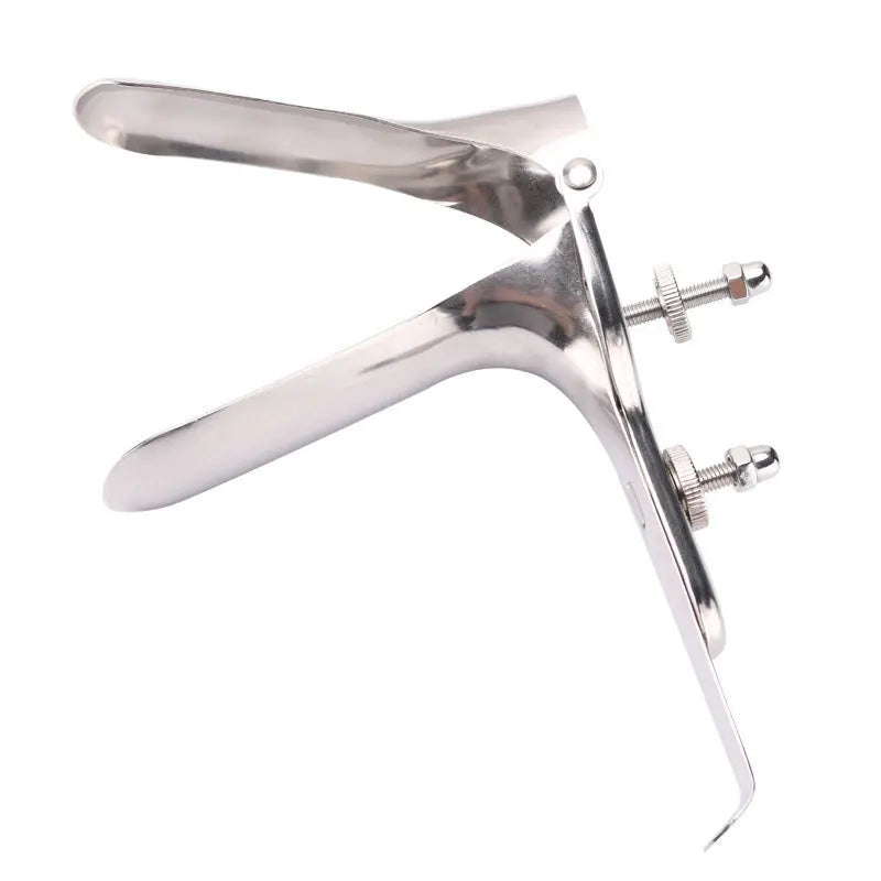 1PC Stainless Steel Expansion Vaginal Voyeuristic Device Vaginal Dilators Colposcope Speculum Anal Sex Products