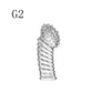 1PCS  Double Finger Sleeve Adult Sex Toys for Women Vaginal Massager Female Masturbator G-spot Clitoris Stimulator
