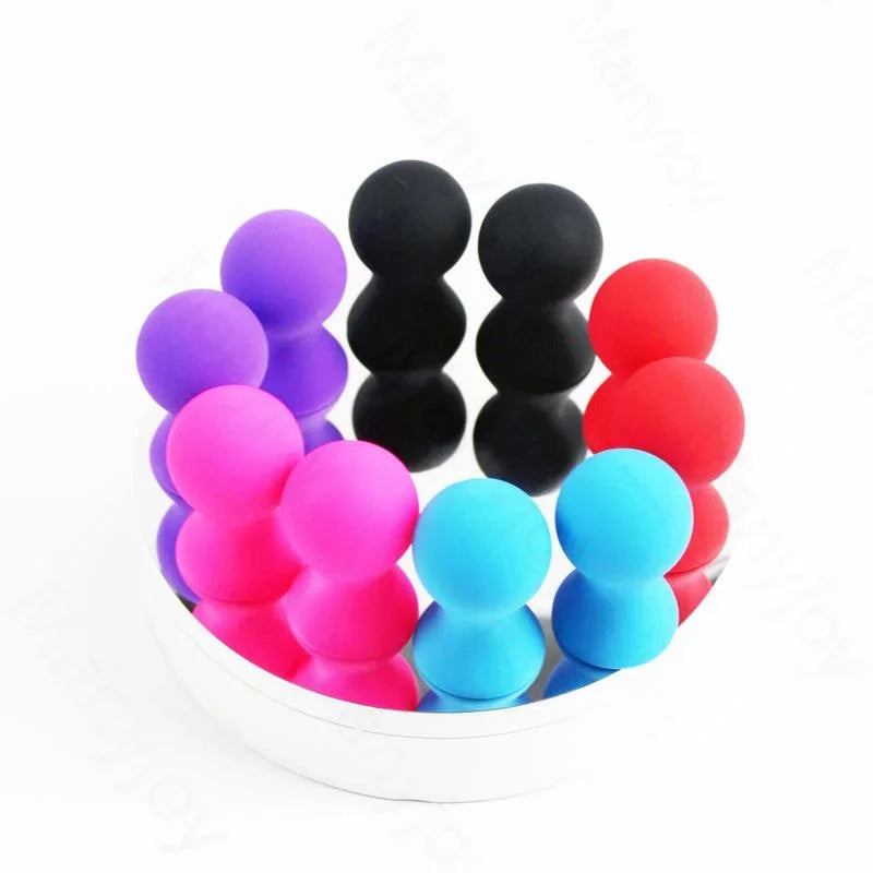 1Pair Mini Cute Silicone Nipple Suckers Nipple Cupping Breast Enhancer Correction Clitoris Stimulator Pump Sex Toys for Woman