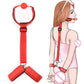 1Set Adjustable Handcuffs Ankle Cuff BDSM Restrain Binding Leg Bands Sex Toys for Female Sexy Beginner Suit Sex Toys Adult Games