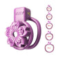 Purple BDSM SISSY Petal Chastity Cage Devices