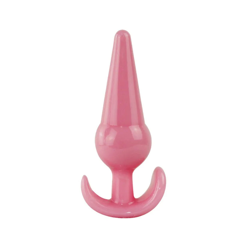 1pc Anal Beads Jelly Anal Plug Butt Plug G-spot Prostate Massager Silicone Adult Sex Toys for Woman Men Gay Erotic Products