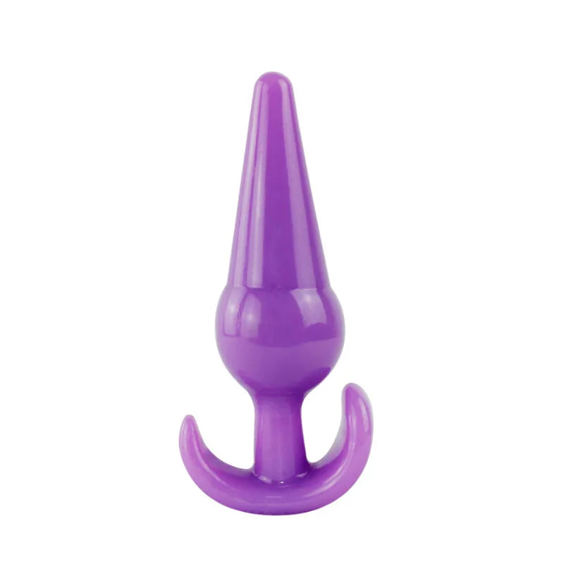 1pc Anal Beads Jelly Anal Plug Butt Plug G-spot Prostate Massager Silicone Adult Sex Toys for Woman Men Gay Erotic Products