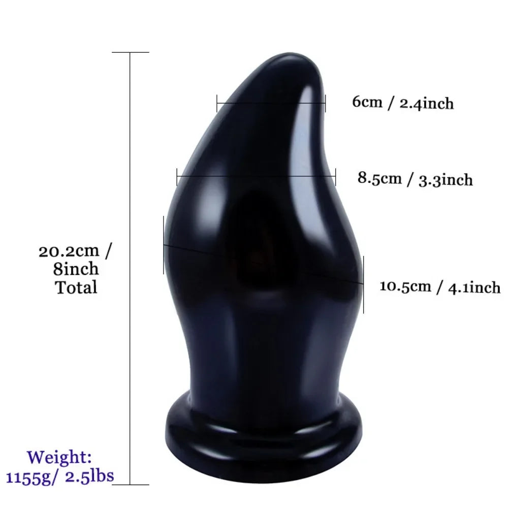 1pc Large Anal Plug Sex Toys Big Dildo Butt Plugs Male Prostate Massage Anus Sex Toy for Women Men Lesbian Gay Adult Supplies