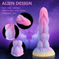 1pc Luminous Realistic Strange Dildo Sex Toys for Women Couples Silicone G-Spot Clitoral Stimulation Anal Plug Adult Sex Toy