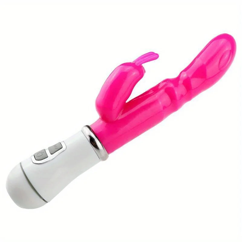 1pc Rabbit Vibrator Double Head Clitoris Vagina Stimulation Massage Stick Sex Toy For Women Masturbation Couple Sex Flirting