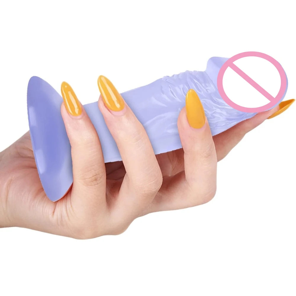 1pc Small Dildo Soft Anal Plug Beginner Anal Dildo Training Suction Cup Adults Sex Toy For Women Men Multifunctional Sex Toy