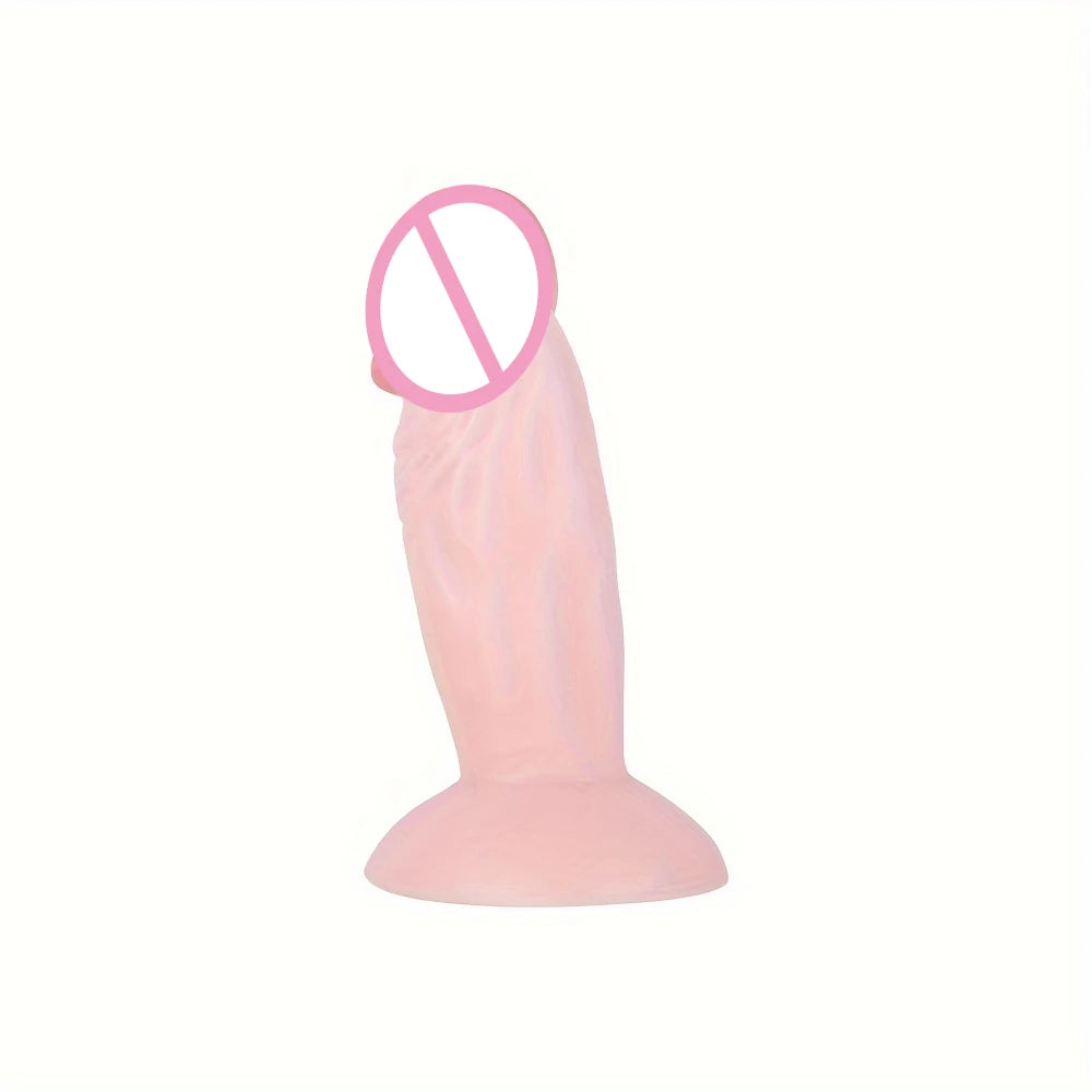 1pc Small Dildo Soft Anal Plug Beginner Anal Dildo Training Suction Cup Adults Sex Toy For Women Men Multifunctional Sex Toy