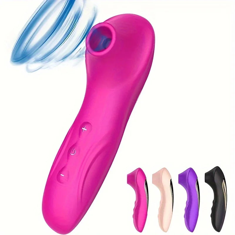 1pc Sucking Vibrator for Female Masturbation Pleasure Sex Toy 10 Speeds Suction Rechargeable Erotic Clitoral Vibrator for Women