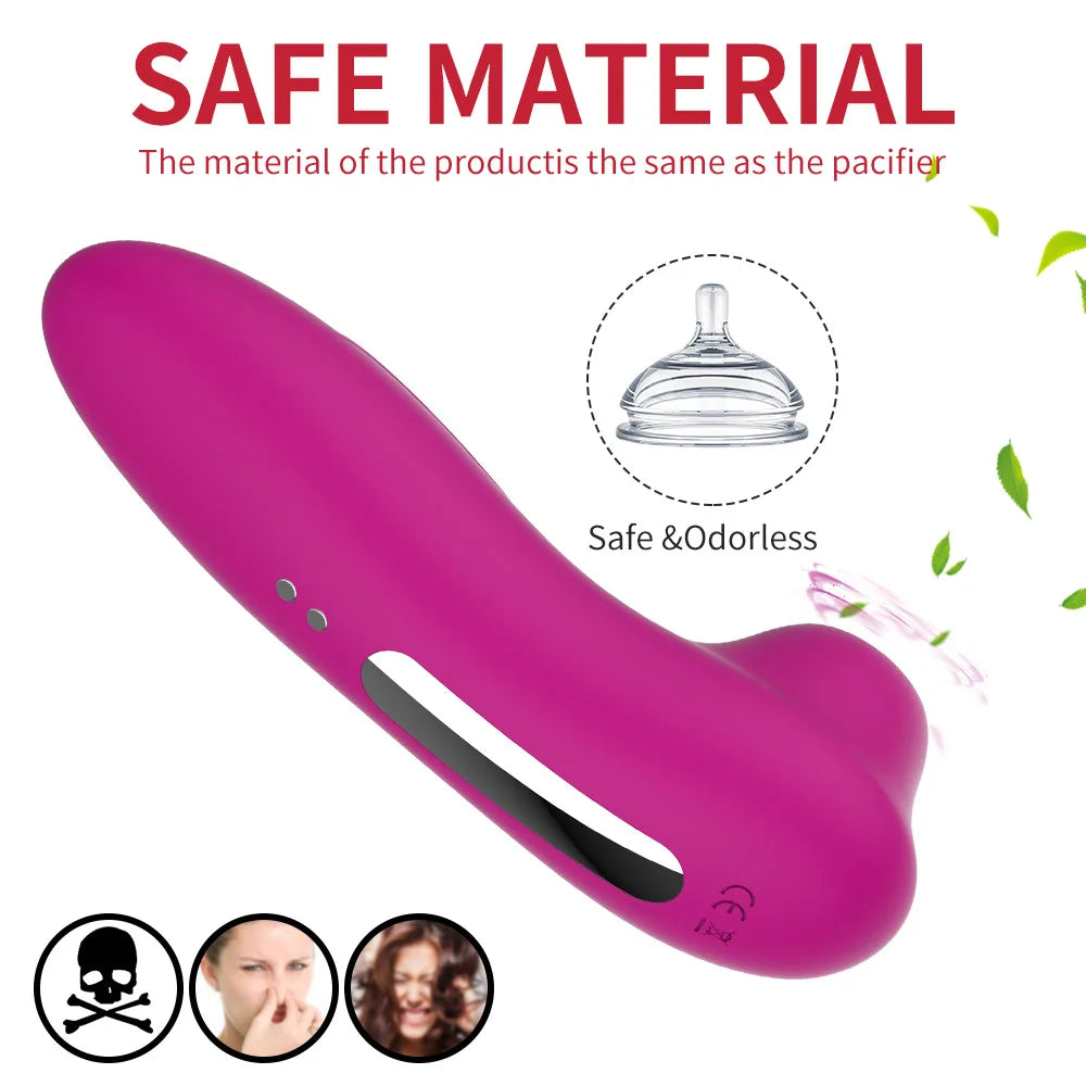 1pc Sucking Vibrator for Female Masturbation Pleasure Sex Toy 10 Speeds Suction Rechargeable Erotic Clitoral Vibrator for Women