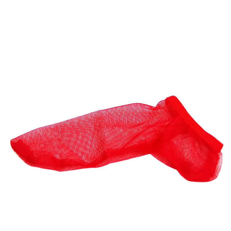 1pcs Reusable Silk Condom Penis Sleeve ball Cover Handjob Masturbation Dildo Cock Ring Stocking pouch Sex Toys for Men